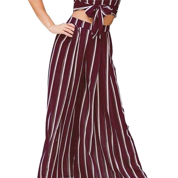 Matching Two Piece Pant Set - Picture 2 of 4